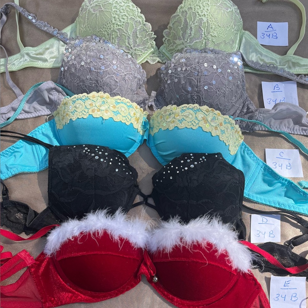 Elegant Women's Bras Size 34B